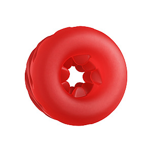 ToyJoy 4-in-1  Twister Ring (Red), viacúčelový krúžok