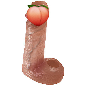 Realistixxx RealSleeve Intense, návlek na penis a semenníky