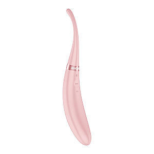 Satisfyer Tip Tease (Rose), rotačný vibrátor na bod G