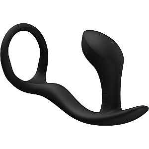 Fun Factory Bootie Ring (Black), análny erekčný krúžok