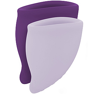 Fun Factory Fun Cup Explore Kit (Violet), menštruačné kalíšky