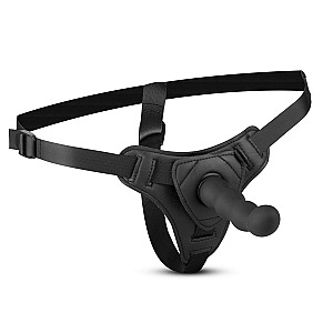Teazers Silicone Strap-On Set (Black), strap-on súprava pre začiatočníkov
