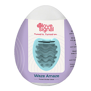 Dream Toys Love Signal Waze Amaze Pocket Stroker, kompaktný masturbátor