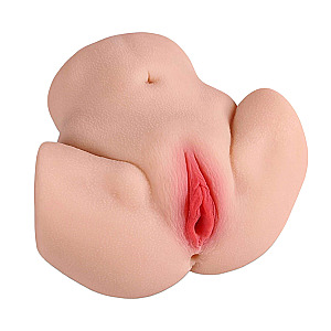 B Series Realistic Suction & Vibration Masturbator, masturbátor so saním a vibráciami