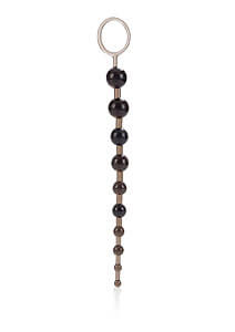 Anal beads X-10 čierne - análne guličky
