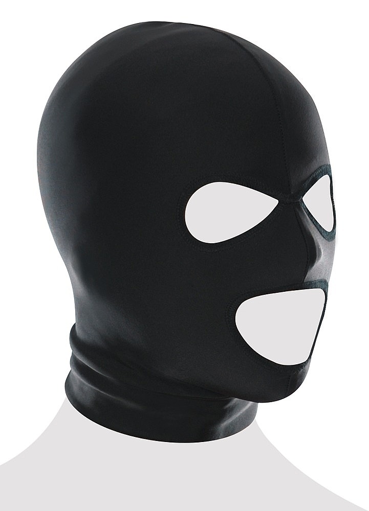 Fetish Fantasy Spandex 3-Hole Hood