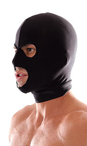 Fetish Fantasy Spandex 3-Hole Hood