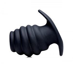 Ultra stimulačný análny tunel Master Series Hive Ass Hollow Anal Plug, 8 cm dlhý