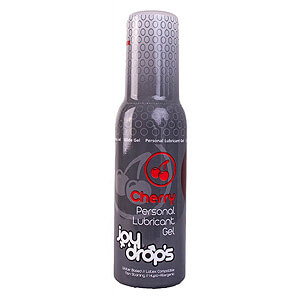 JoyDrops Cherry 100ml lubrikačný gél s príchuťou čerešní