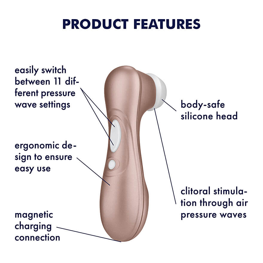 Satisfyer Pro 2 Generation 2 (Gold), OG pulzátor klitorisu