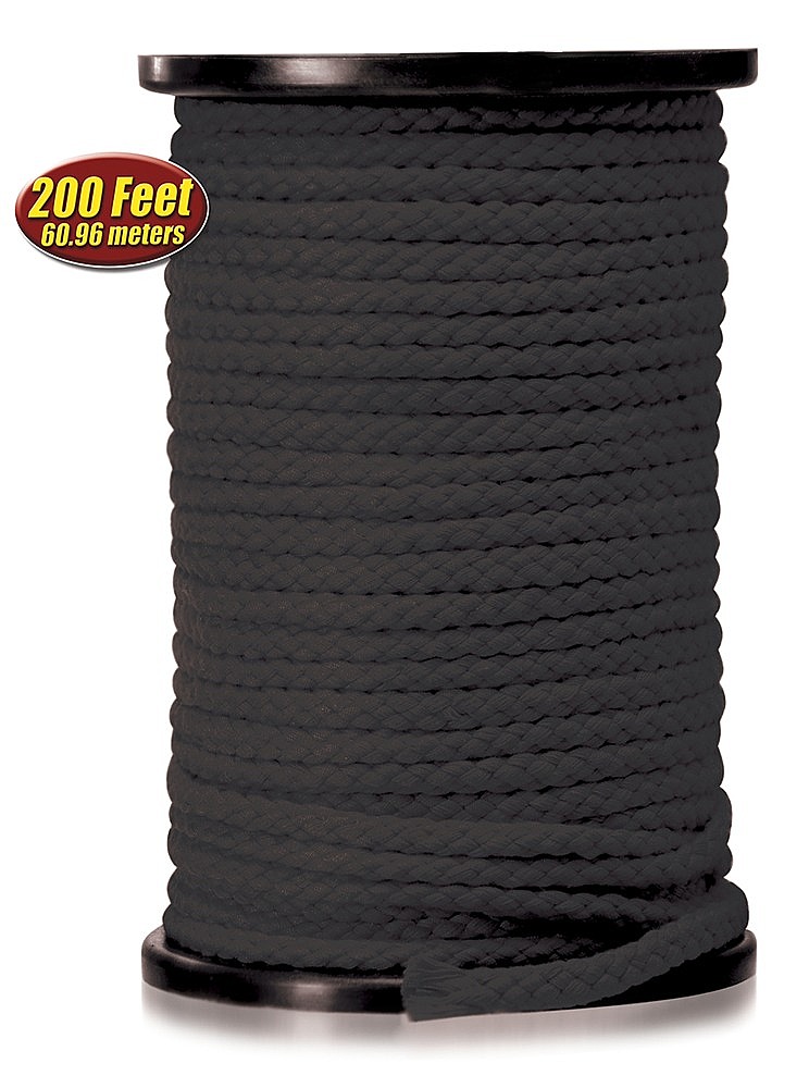 Fetish Fantasy Bondage Rope 60,96 m black