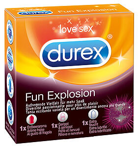 Durex Fun Explosion 3ks