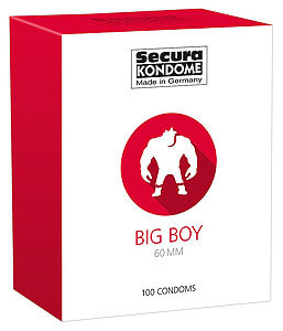 Kondómy XXL 100 kusov Secura Big Boy 60 mm