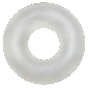 Stretchy silicone cockring