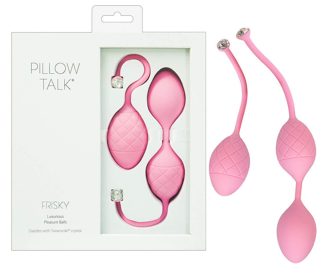 Pillow Talk Frisky Light Pink, sada venušine guličky svetlo ružová