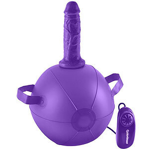 Pipedream DILLIO Vibrating Mini Sex Ball Purple