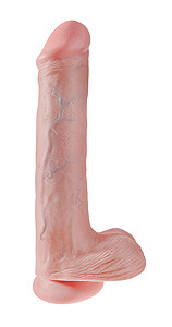 Pipedream King Cock 13" (35 cm) XXL dildo so semenníkmi