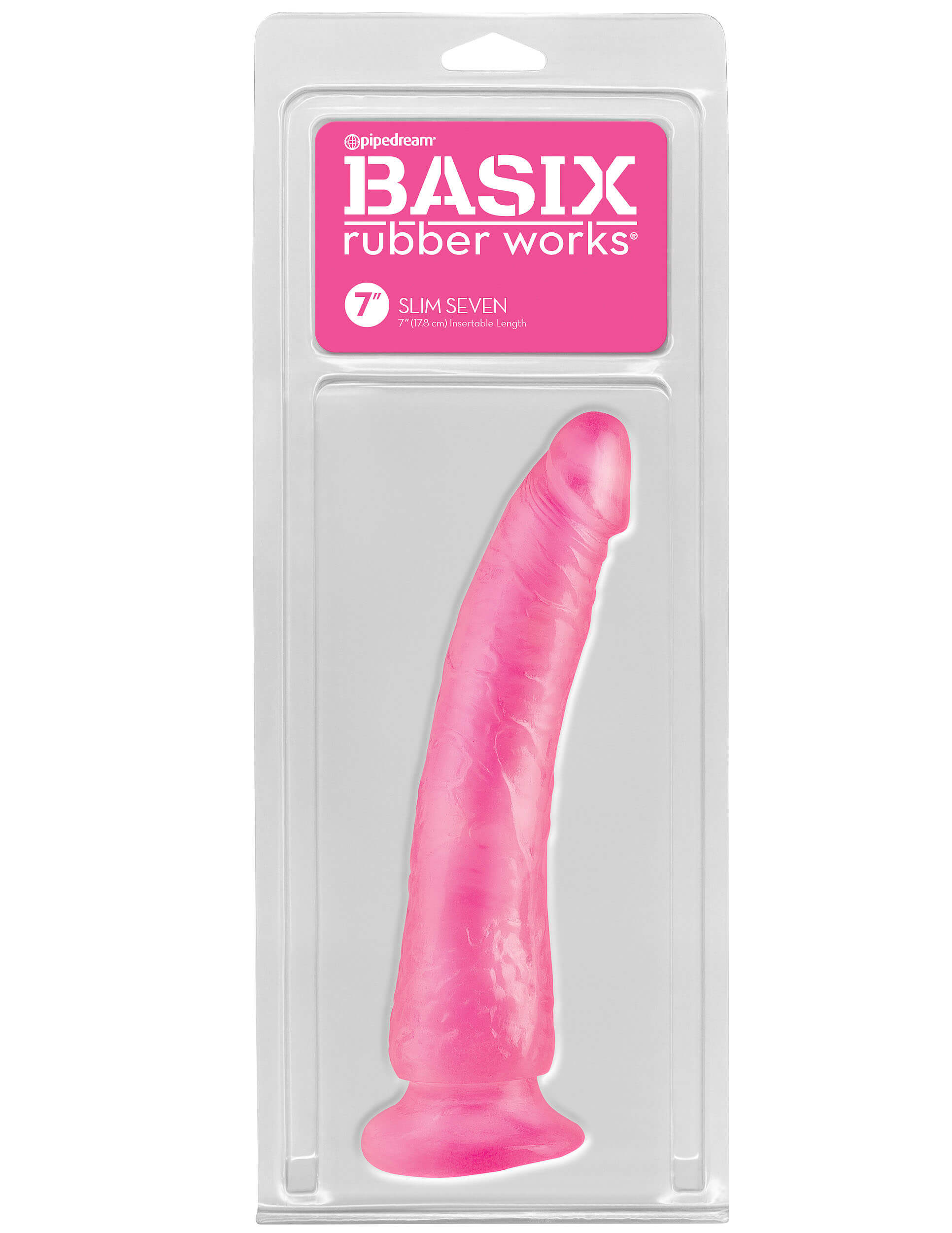 Basix Rubber Works Slim 7 pink