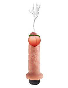 King Cock Squirting Cock 6″ (15 cm), striekacie dildo