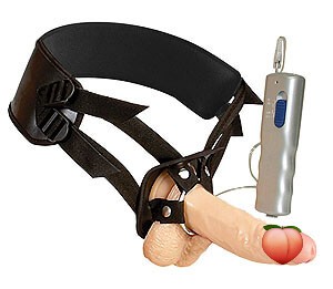 Gigolina vibrating Strap-On