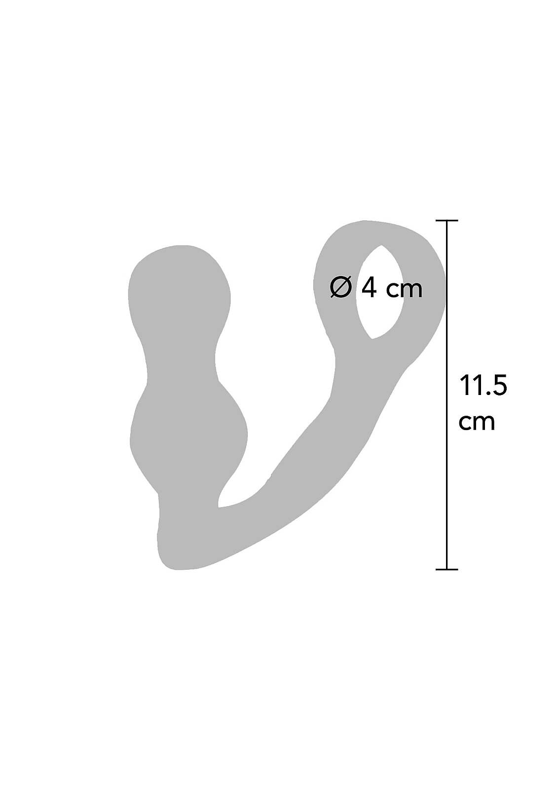 Manpower Plug & Penisring Vibro Smoke