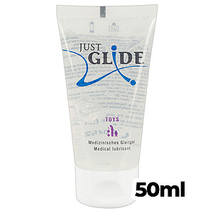 Just Glide Toys 50ml, extra hustý vodný lubrikant