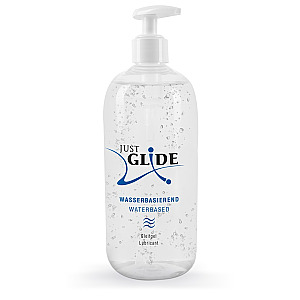 Just Glide waterbased 500ml, vodný lubrikačný gél s pumpičkou