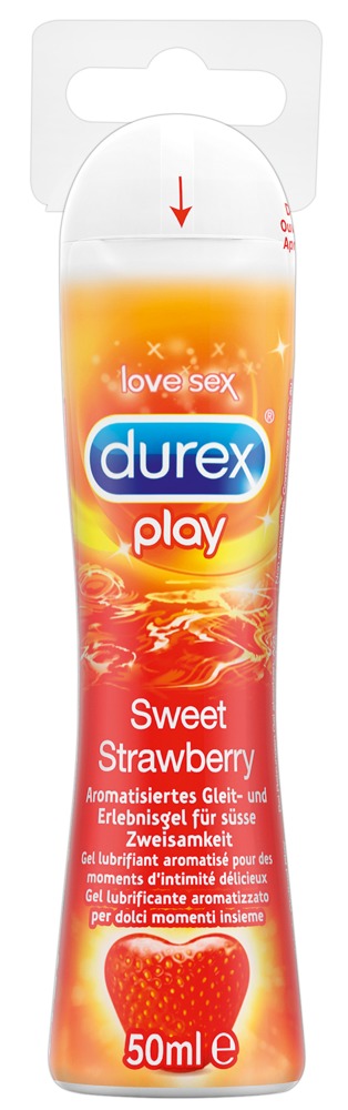 Jahodový lubrikačný gél Durex Play Strawberry 50ml
