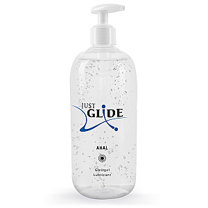 Just Glide Anal 500ml, vodný gél s pumpičkou na análny sex
