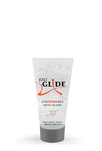 Just Glide Performance (20 ml), hybridný lubrikačný gél na intímne použitie