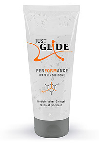 Just Glide Performance (200 ml), hybridný lubrikačný gél na intímne použitie