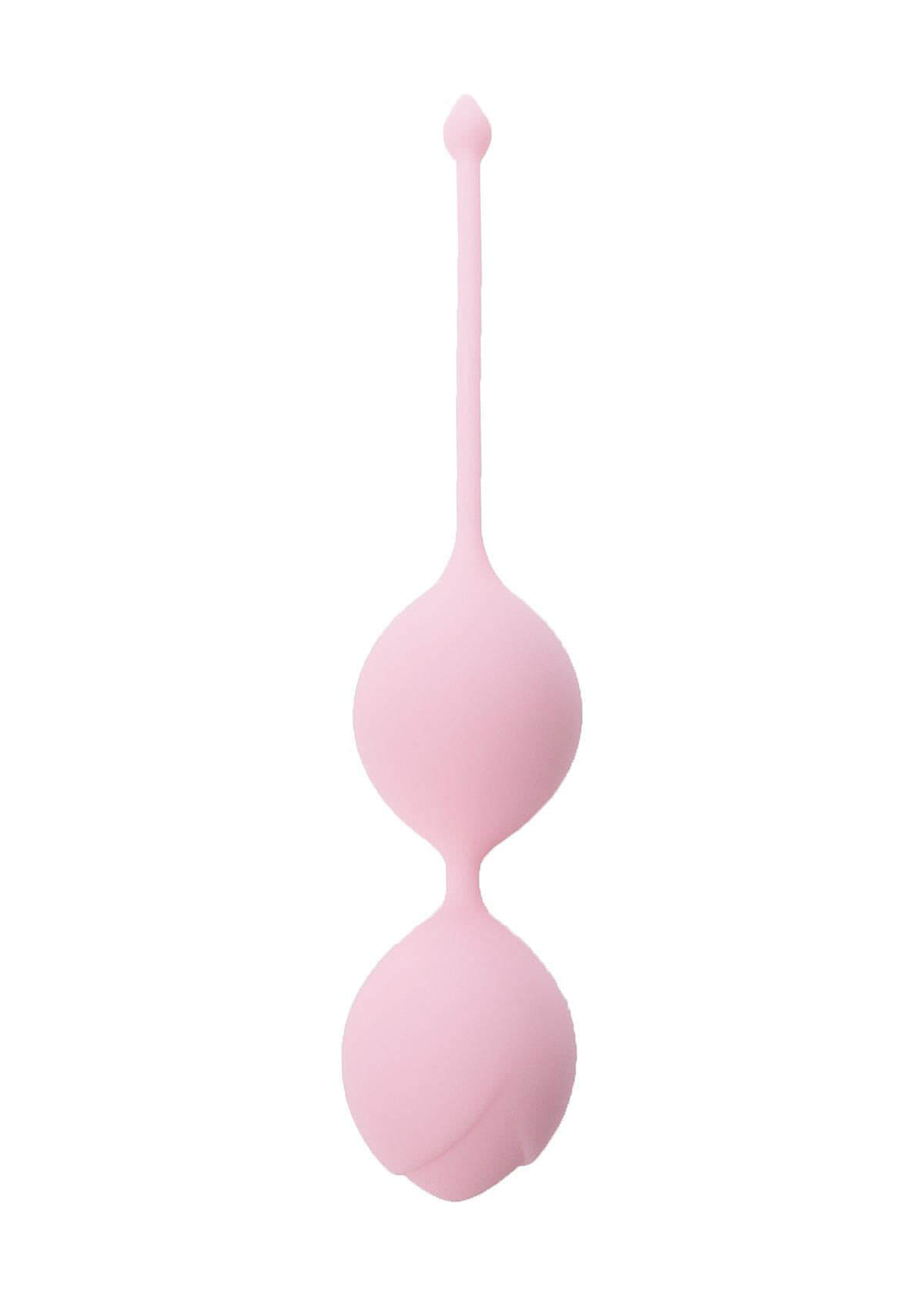 Silikónové vaginálne guľôčky svetlo ružové 29mm 60g