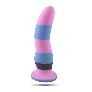 Toyz4Lovers ANAL COLOR SPRING - Farebné análne dildo s prísavkou 18x4,3 cm