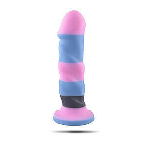 Toyz4Lovers REALISTIC COLOR GRACE - farebné dildo s prísavkou 17,5x4,7 cm