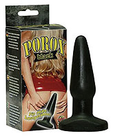 Porox Black - análny kolík