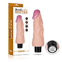 LoveToy REAL SOFTEE Vibrating Dildo 7