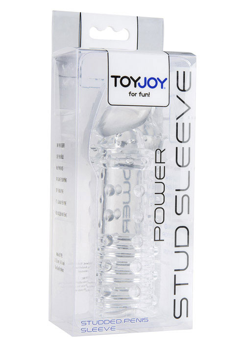 Power Stud Sleeve Clear