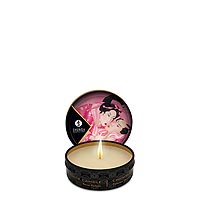 Shunga masážna sviečka okvetné lístky ruže 30ml