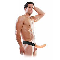 Fetish Fantasy 8inch (20 cm) Hollow Strap-On Flesh