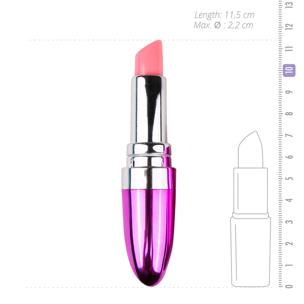 EasyToys Lipstick rúžový mini vibrátor