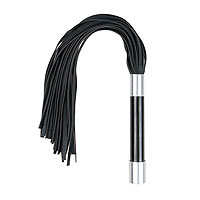 EasyToys Long Flogger With Metal Grip dlhý bič s kovovým úchytom