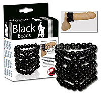 Black Beads - erekčný krúžok