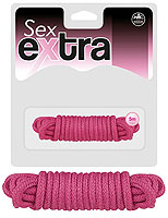 Sex Extra Bondage lano 5 m pastelovo ružové