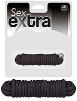 Sex Extra Bondage lano 3 m čierne