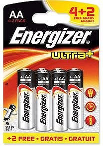 Baterie ENERGIZER Ultra+ AA 6ks