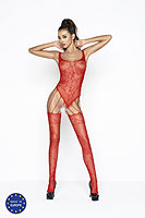 Bodystocking Passion BS034 červená