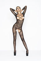 Bodystocking Passion BS040 čierna