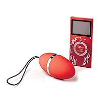 Vibračné vajíčko Plaisirs Vibrating Egg Red